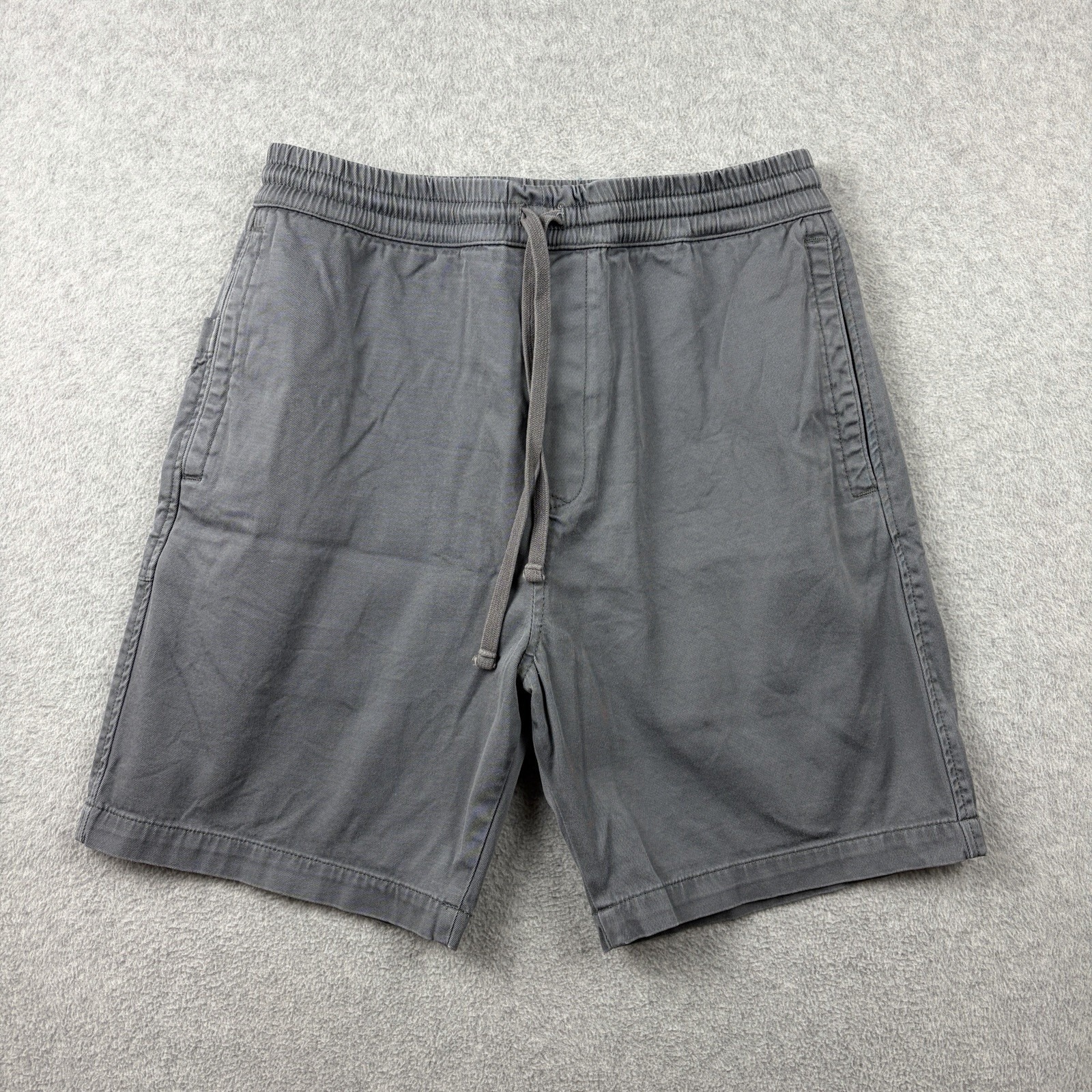 Carhartt Wip Lawton Shorts Mens Small Gray Drawstring Elastic Waist Streetwear